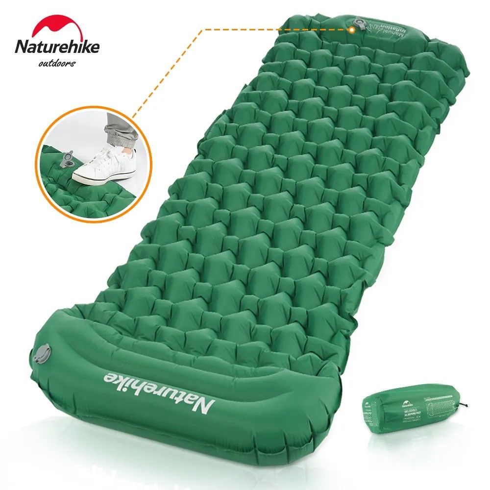 NATUREHIKE FC-12 AISLANTE INFLABLE CON ALMOHADA