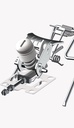 SKITRAB 40301 FIJACION TRAVESIA TR1