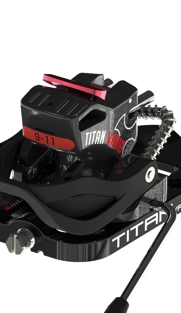 SKITRAB 40291R FIJACION TRAVESIA TITAN VARIO.2 RED + ST