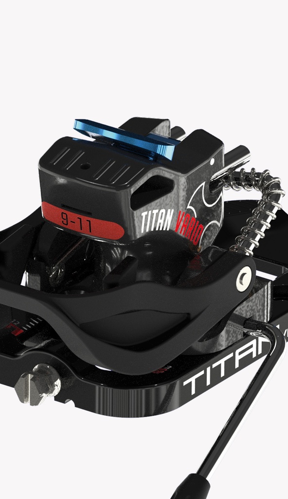 SKITRAB 40291B FIJACION TRAVESIA TITAN VARIO.2 BLUE + ST