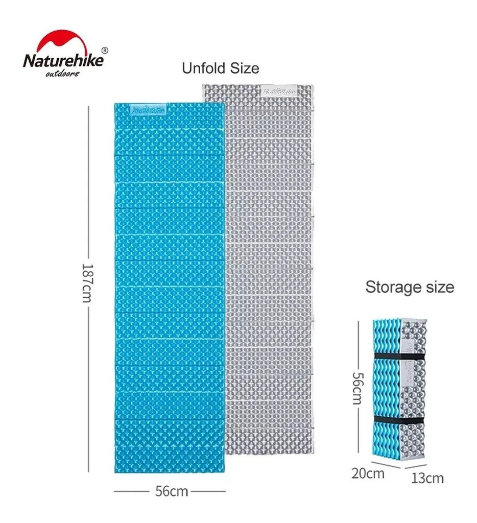 NATUREHIKE AISLANTE PLEGABLE 2.5 CM