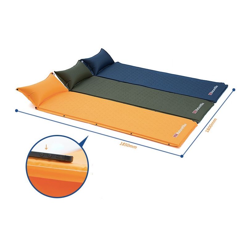 NATUREHIKE COLCHONETA + ALMOHADA 2.5CM 1PLAZA