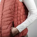 CH813 CHALECO ENGOMADO MUJER