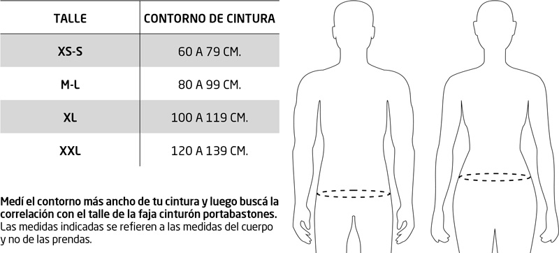 WEIS 101-381 SIMER BELT / FAJA CINTURON PORTABASTONES ULTRA SERIES