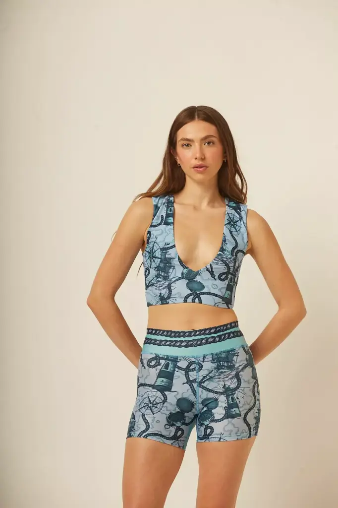 OPIPARO - SHORT DE AGUA PIRATA  