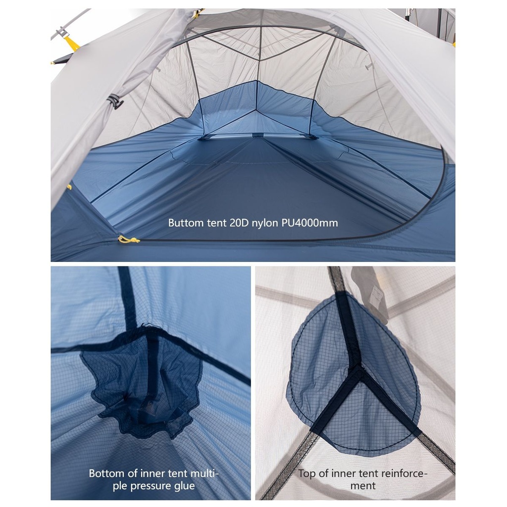 NATUREHIKE CARPA CLOUD UP/WING 2 PERSONA