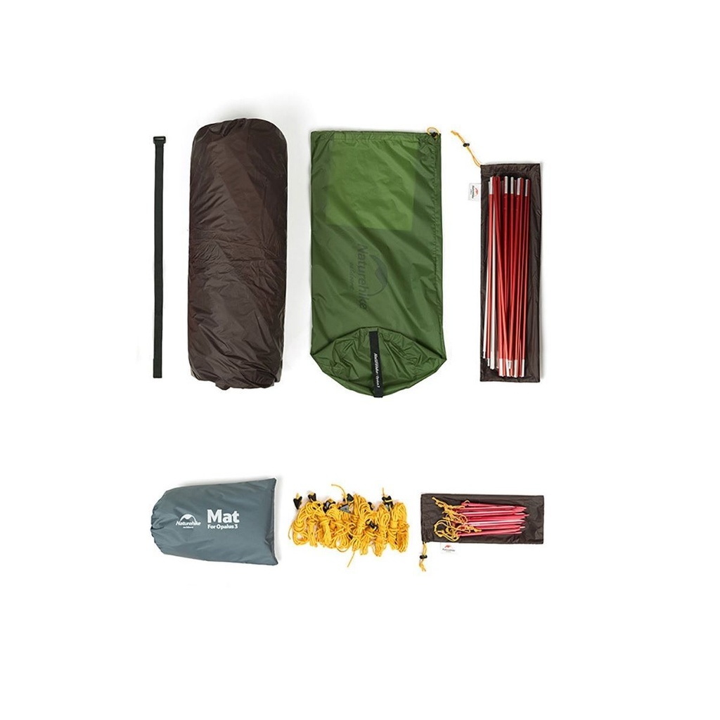NATUREHIKE CARPA OPALUS 2 PERS/3ESTA