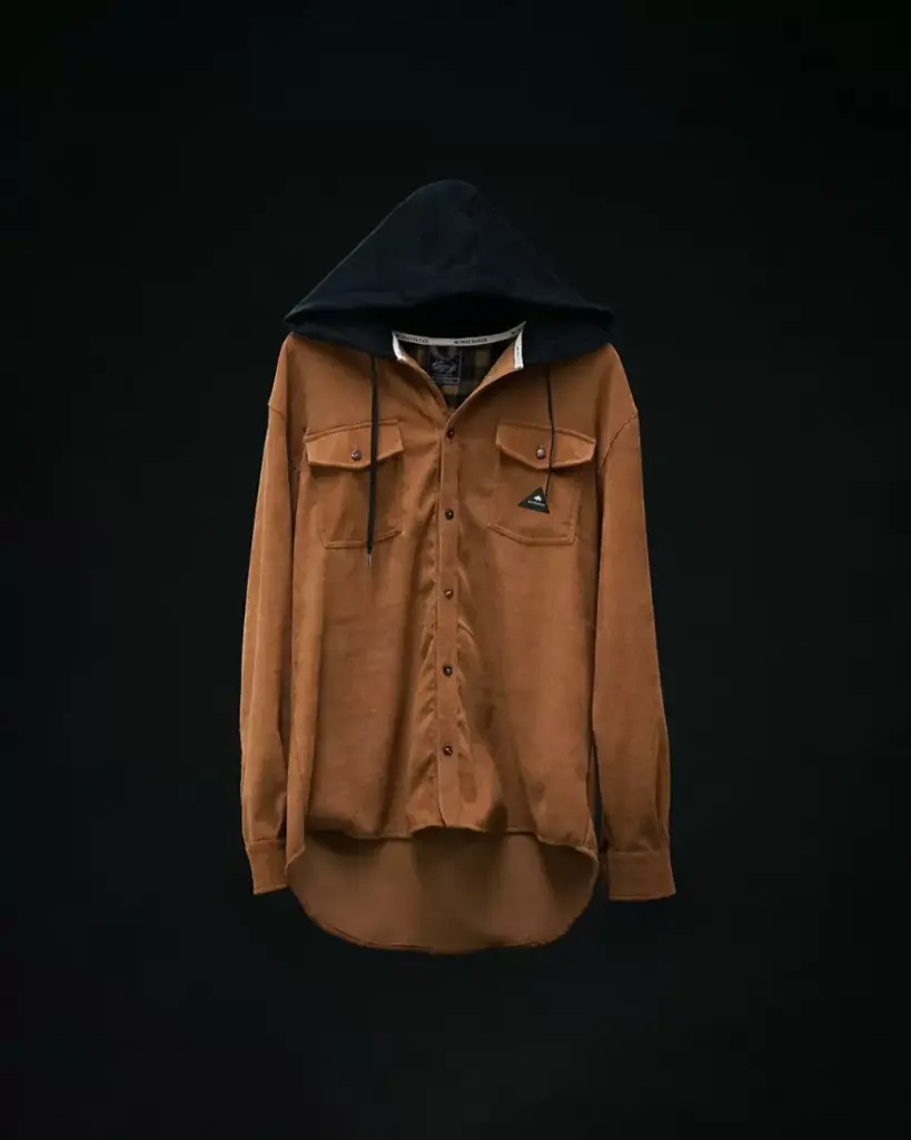 CAMISACO CORDEROY CON CAPUCHA