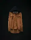 CAMISACO CORDEROY CON CAPUCHA