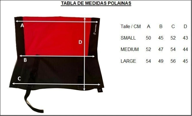 MONO TRAIL POLAINA ACONCAGUA