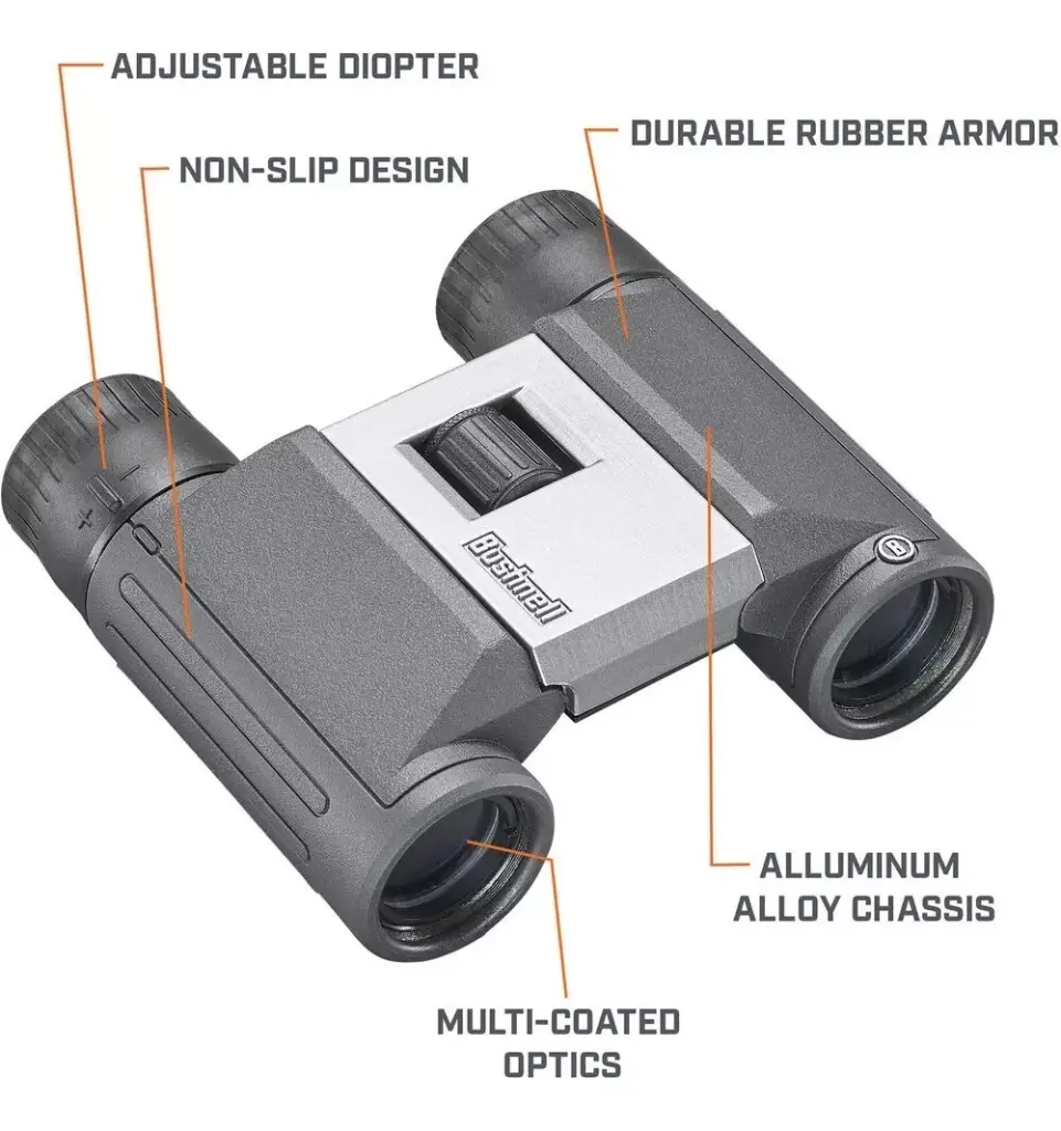 BUSHNELL 24386 BINOCULAR M.PWV821 8X21 POWERVIEW