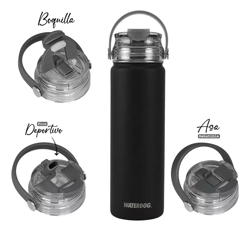 WATERDOG BOTELLA AKWA ACERO INOX 650cc  