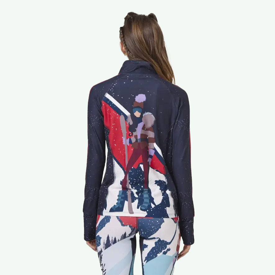 OPIPARO CAMISETA TERMICA 1/4 CIERRE LA SEÑORA