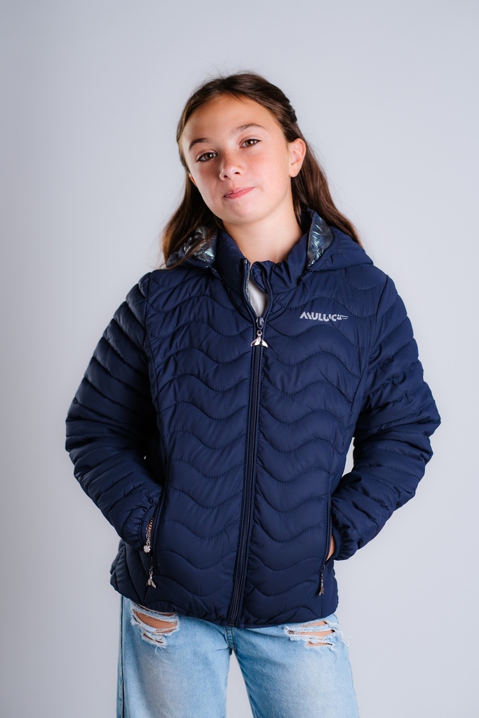 N03 ENGOMADA PARKA NIÑOS (Lila, T12)