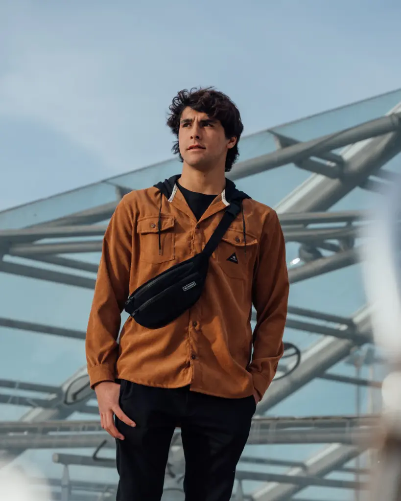 WAYFARER Camisaco corderoy con capucha (S)