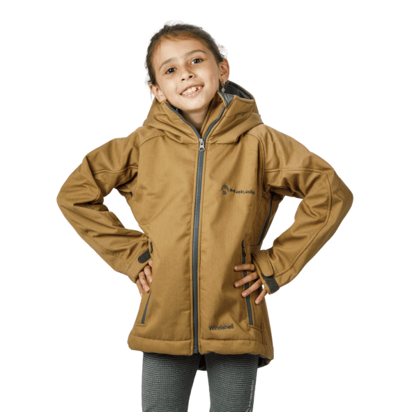 MAKALU STORM HOODY KID (Beige, T12)