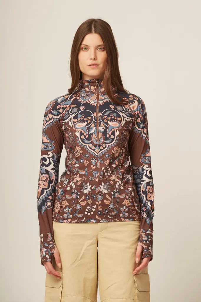 OPIPARO CAMISETA TERMICA 1/4 CIERRE PERSA 