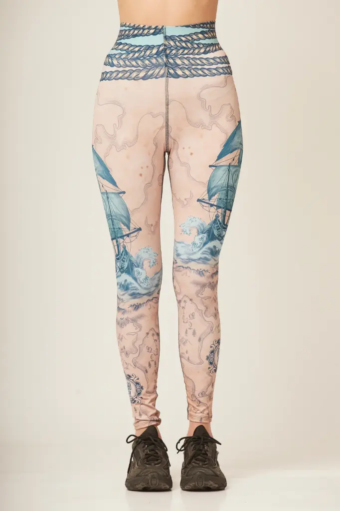 CALZA TERMICA SLIMFIT PIRATA (AQUA, S)
