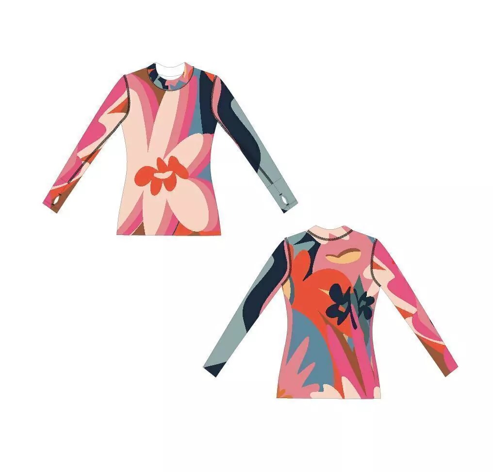 OPIPAREENS CAMISETA TERMICA SLIMFIT FLORIPONDIO (T12)