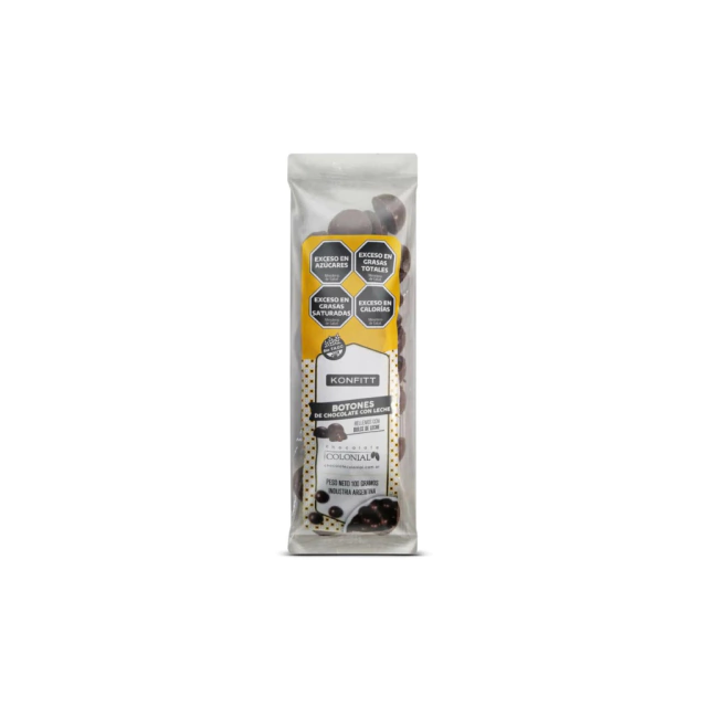 [084-62078] COLONIAL Botones con Chocolate Con Leche 100g