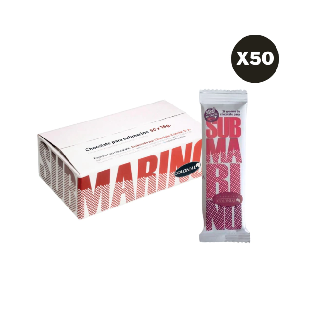 [080-30180] Colonial - Submarino tabletas 50u x16g