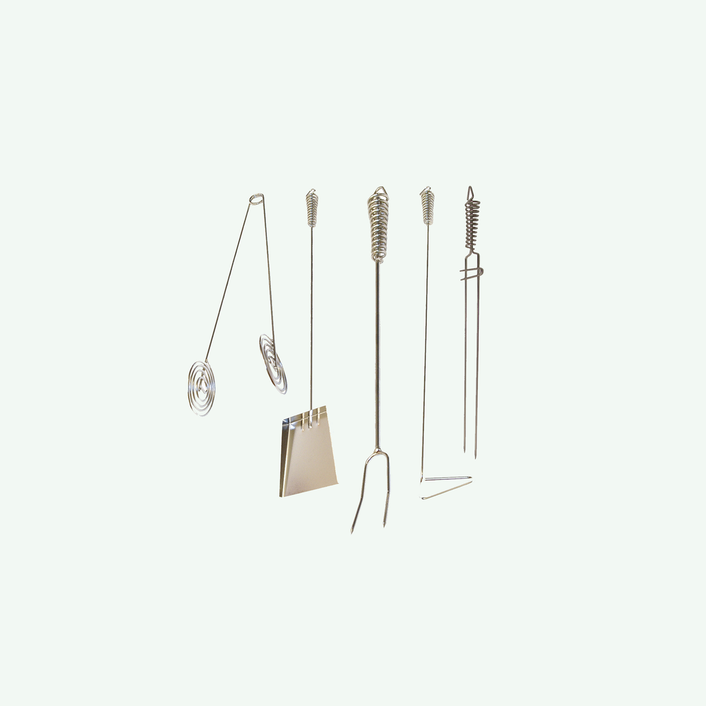 [6140] BROGAS Set parrilero X5
