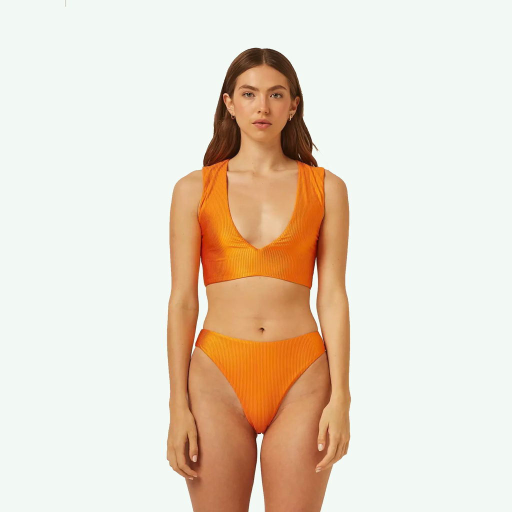 BIKINI EN V MORLEY (NARANJA, XS)