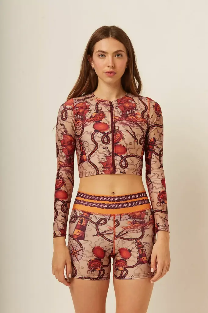 OPIPARO - SHORT DE AGUA PIRATA  