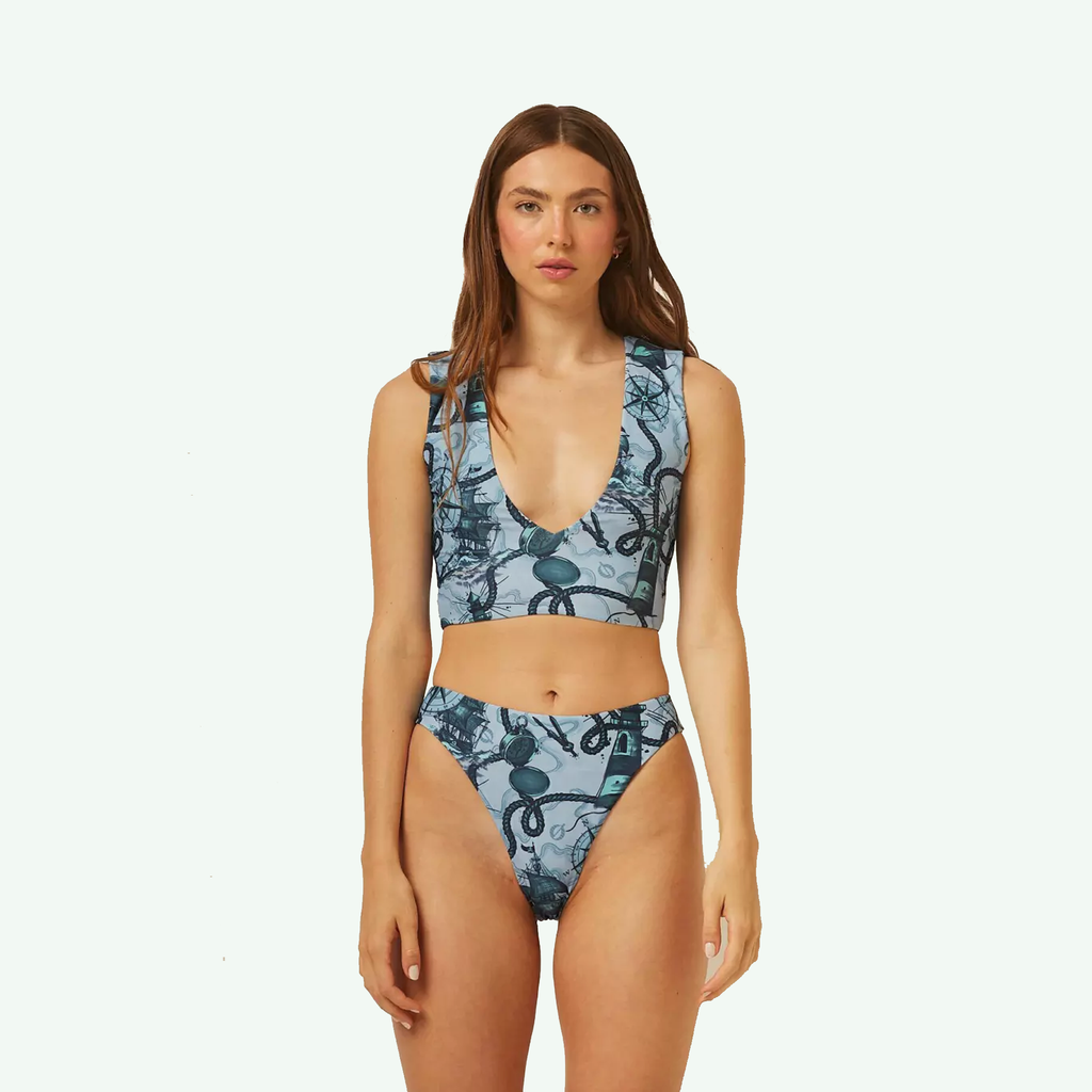 BIKINI EN V PIRATA (XS)