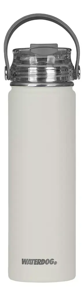 WATERDOG Botella akwa acero inox 650CC (Blanco)