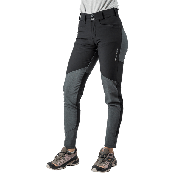 MAKALU Climbing pants woman (Negro, XS)