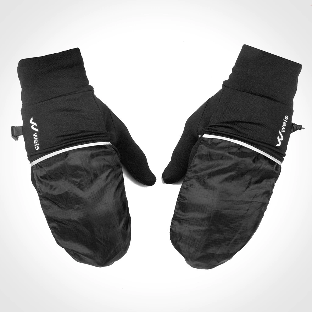 WEIS Guantes 2 in 1 rd gloves/LINER + mitten (XS/S)