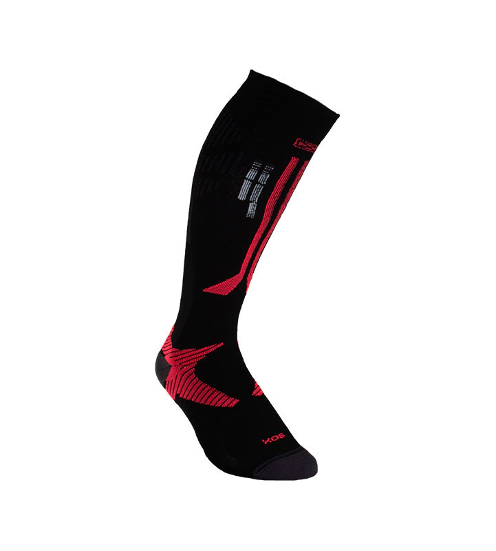SOX Media ME06 deportiva compresion graduada larga (Gris Topo, S)