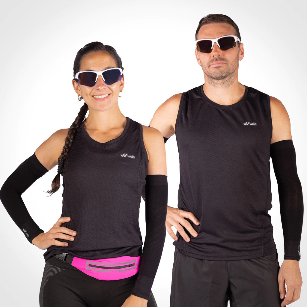 WEIS 52-801 mangas termicas seamless ultralight (Azul, S)