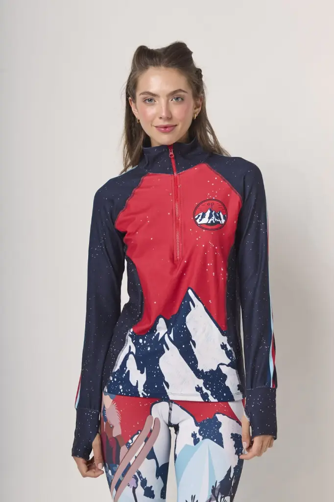 OPIPARO - CAMISETA TERMICA 1/4 CIERRE LA SEÑORA -