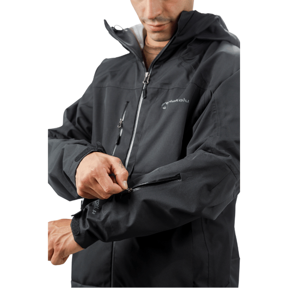 MAKALU Paine jacket men (Negro/Gris, S)