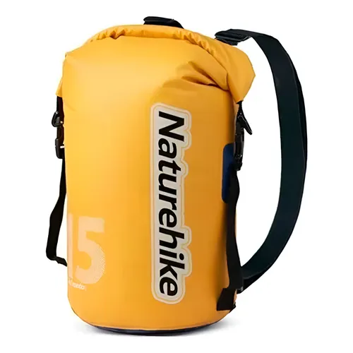 NATUREHIKE Mochila estanca 15L (Amarillo)