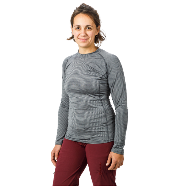 MAKALU CAMISETA DRYMAX MRT WOMAN  (Negro Melange, XS)