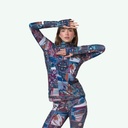 OPIPARO Camiseta termica 1/4 mosaico
