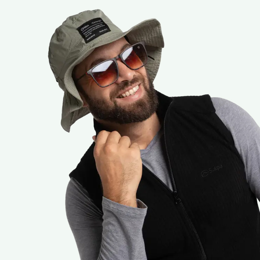 SALPA GORRO AUSTRALIANO  (NEGRO)