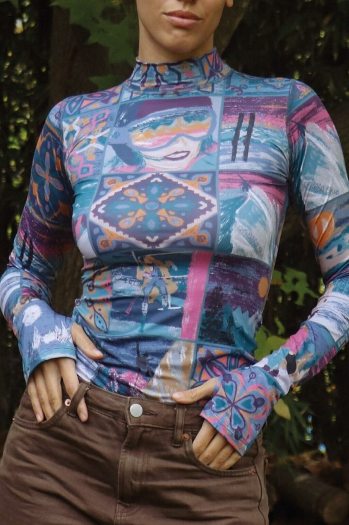 OPIPARO CAMISETA TERMICA LIGHT SLIMFIT MOSAICO  (Arena, XS)