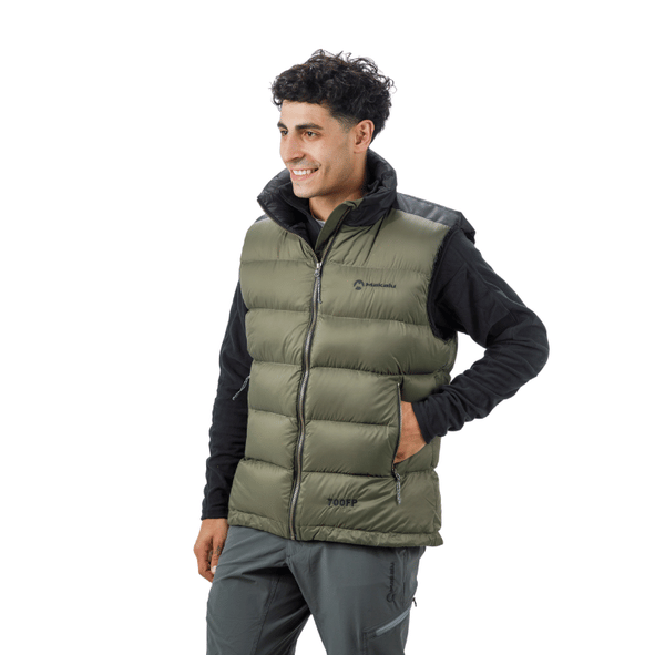 MAKALU Chaleco frontpoint vest men (Cemento, S)