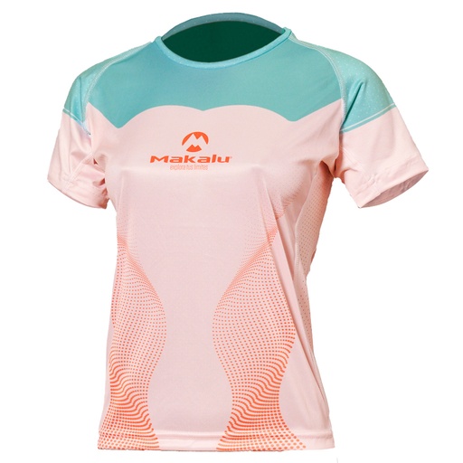 REMERA FAST WOMAN (AQUA, XS)