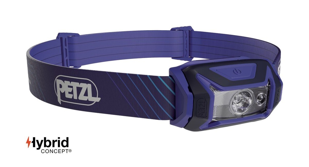 PETZL Linterna tikka core 450 (E067AA) (Azul)