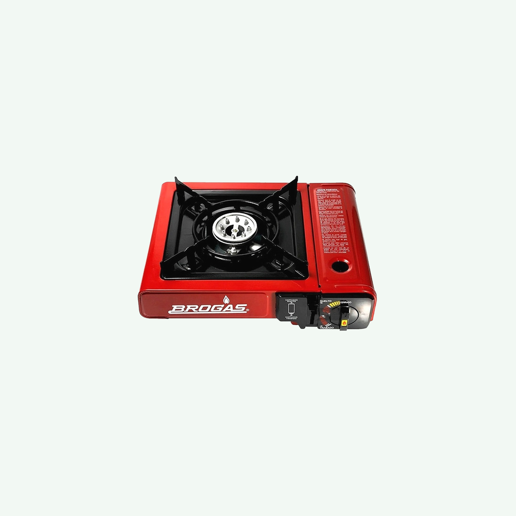 [465] BROGAS Anafe de camping con 1 hornalla