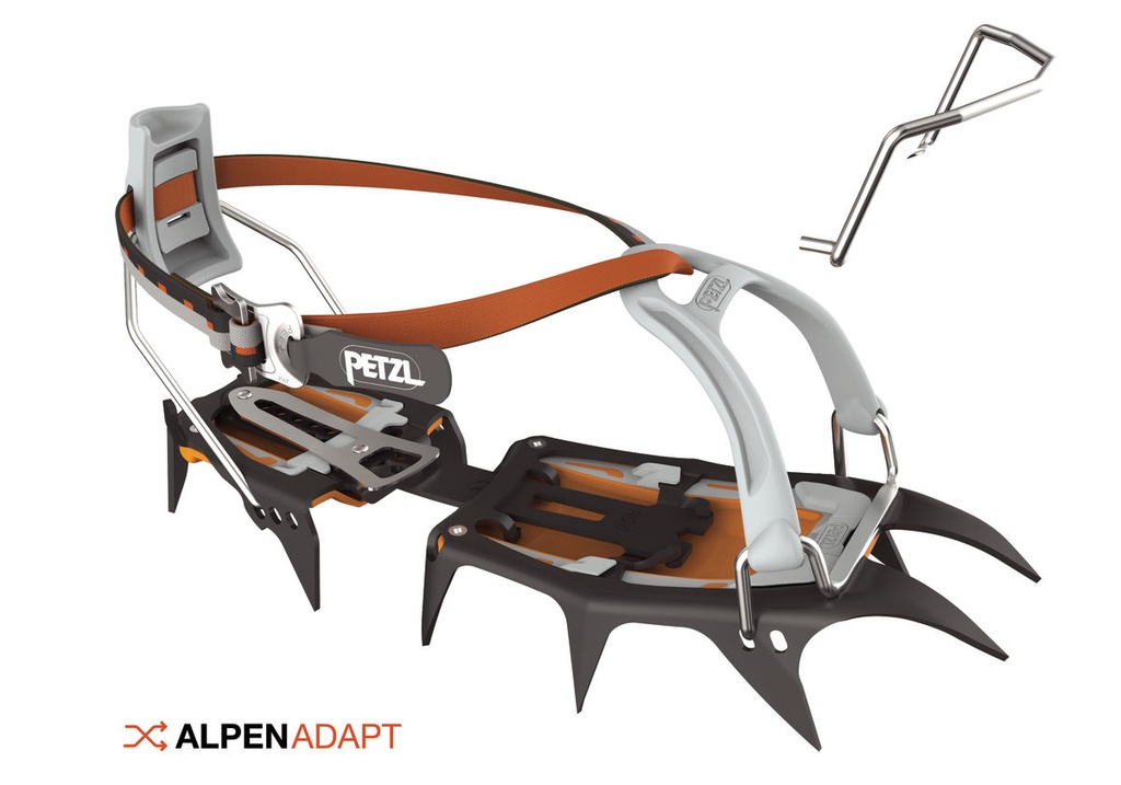 PETZL Crampon vasak automatico (T05A llu)