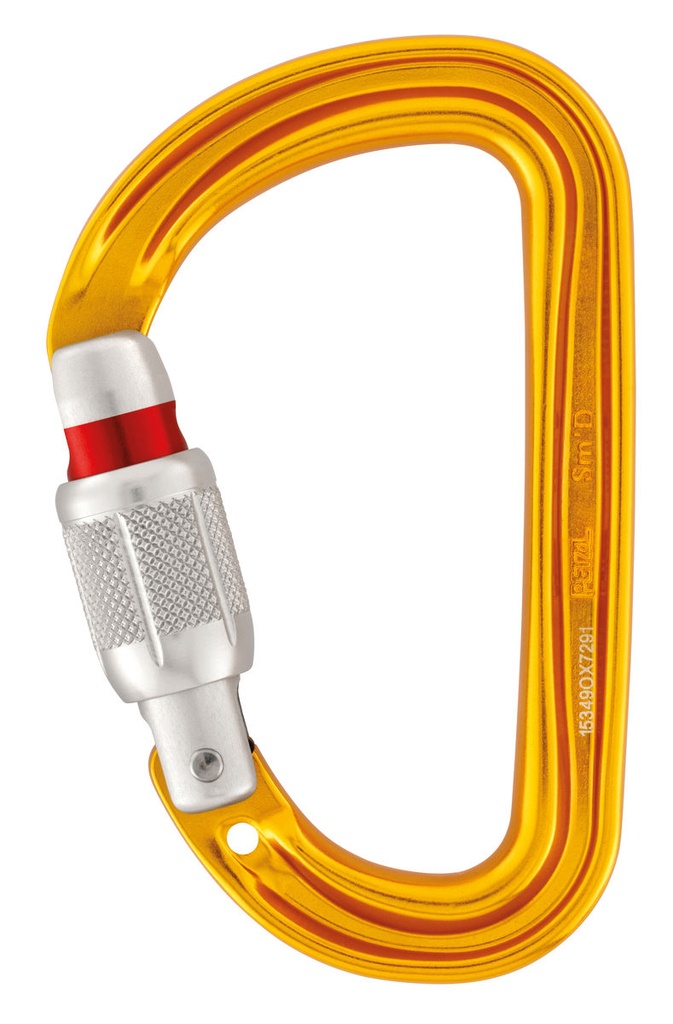 PETZL Mosqueton sm'D c/SEGURO (M39A sl)