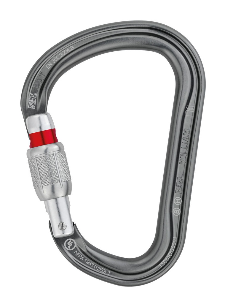 [M36A SL] PETZL Mosqueton william sl c/SEGURO (M36A sl)