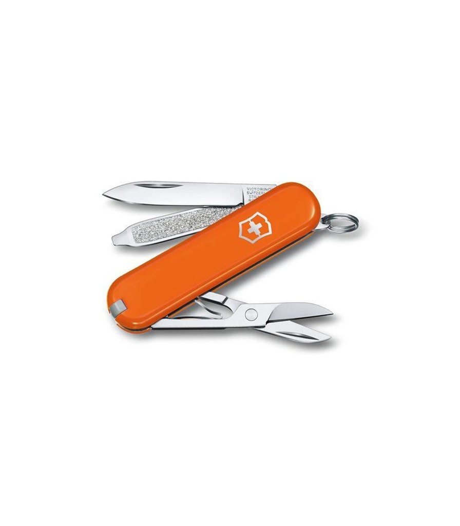 VICTORINOX SWISS CLASSIC SD NAVAJA 7 USOS NARANJA 22932