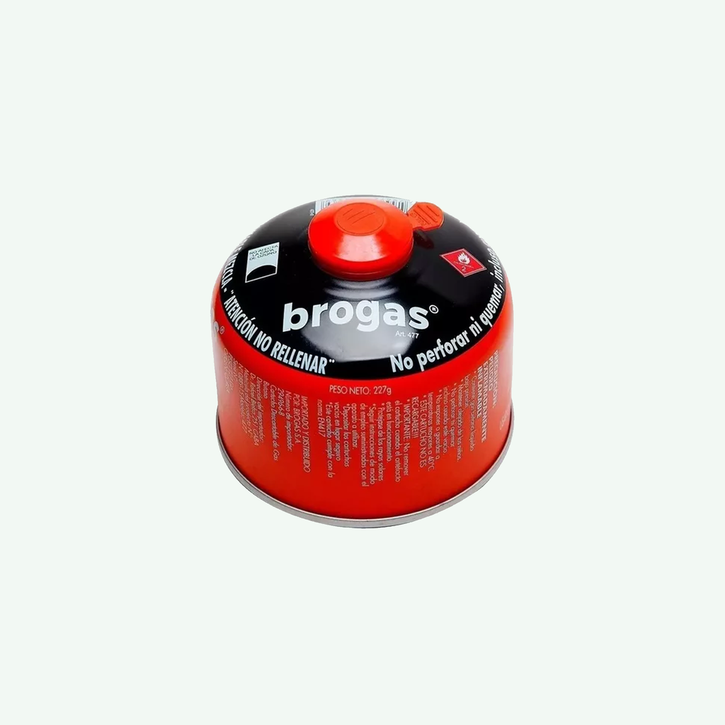 BROGAS GAS BUTANO BOMBONA 230GRS